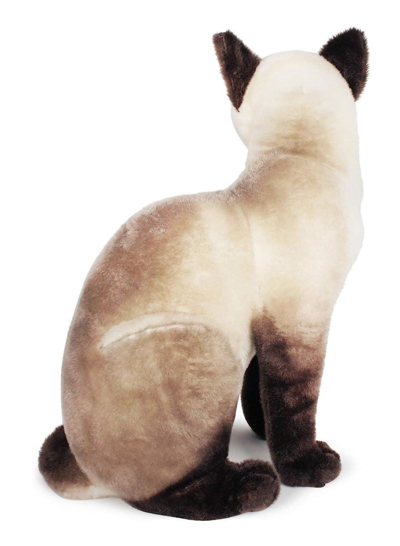 VIAHART Stefan the Siamese Cat 36cm Stuffed Animal Plush By Tiger Tale toys - Image 5