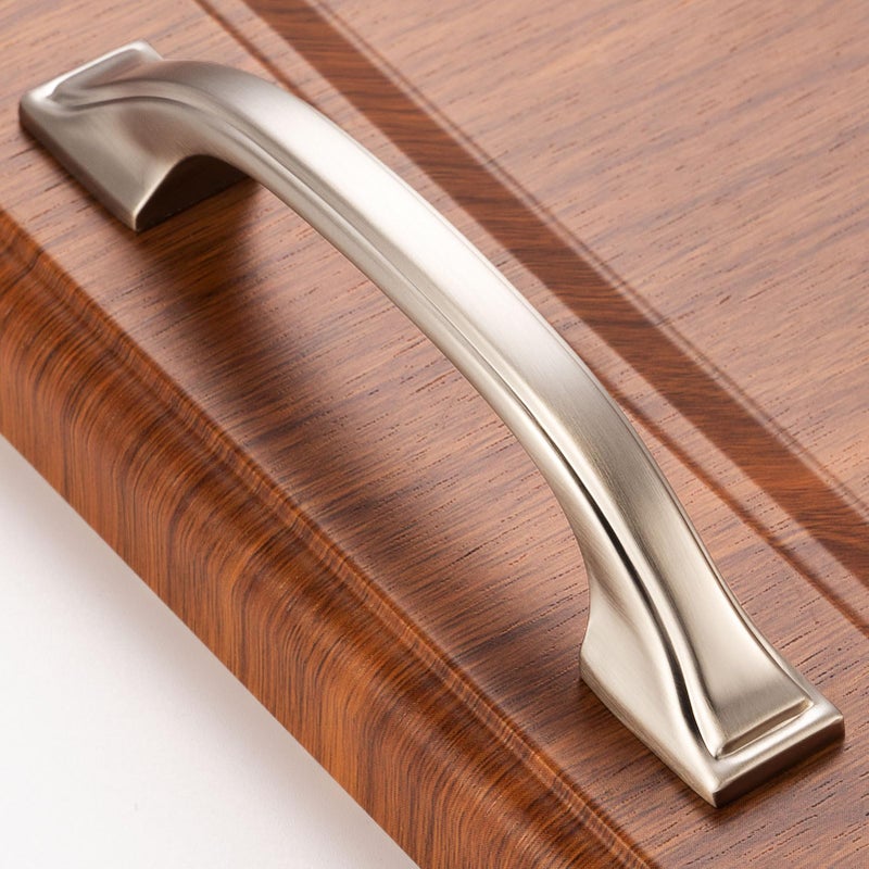BEROSSA 10 Pack Brushed Nickel Cabinet Pulls 3 Inch Satin Nickel Cabinet Handles Nickel Hardware for Kitchen Cabinets 8222 Drawers Bedroom Dresser Bathroom Vanity Cupboard - Image 1