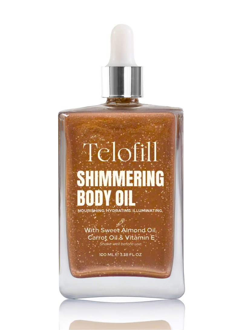 تيلوفيل Telofill Shimmering Body Oil - Image 1