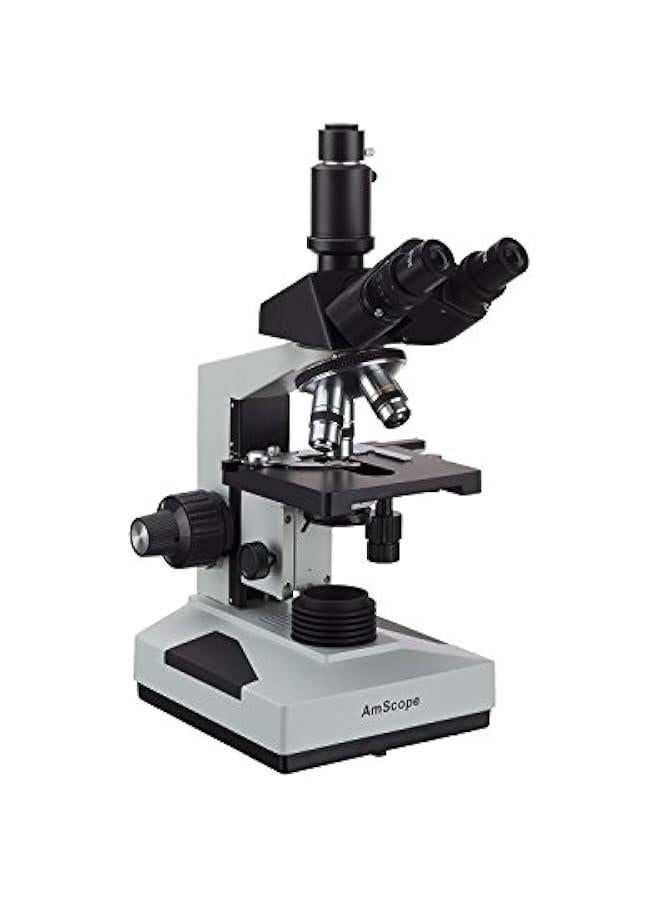 Arabest 40X-2000X LED Trinocular Biological Compound Microscope + HD Recording Camera  - Image 2
