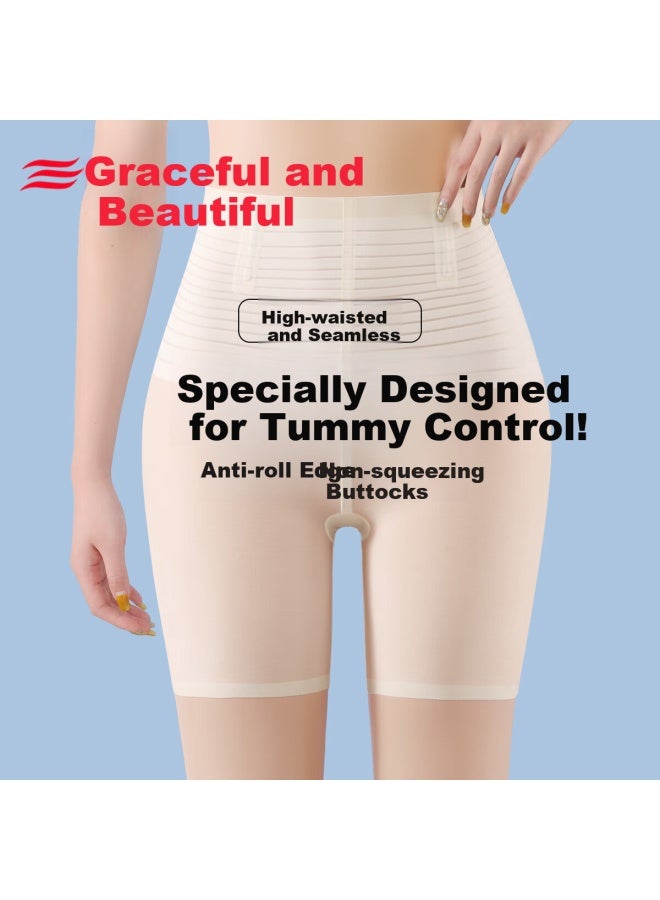 Gracewell Tummy Control Shorts, Powerful Belly Slimming Safety Shorts, Anti-exposure Summer Thin Style Lifting Postpartum Shaping High-waist Underwear For Wome - Image 3