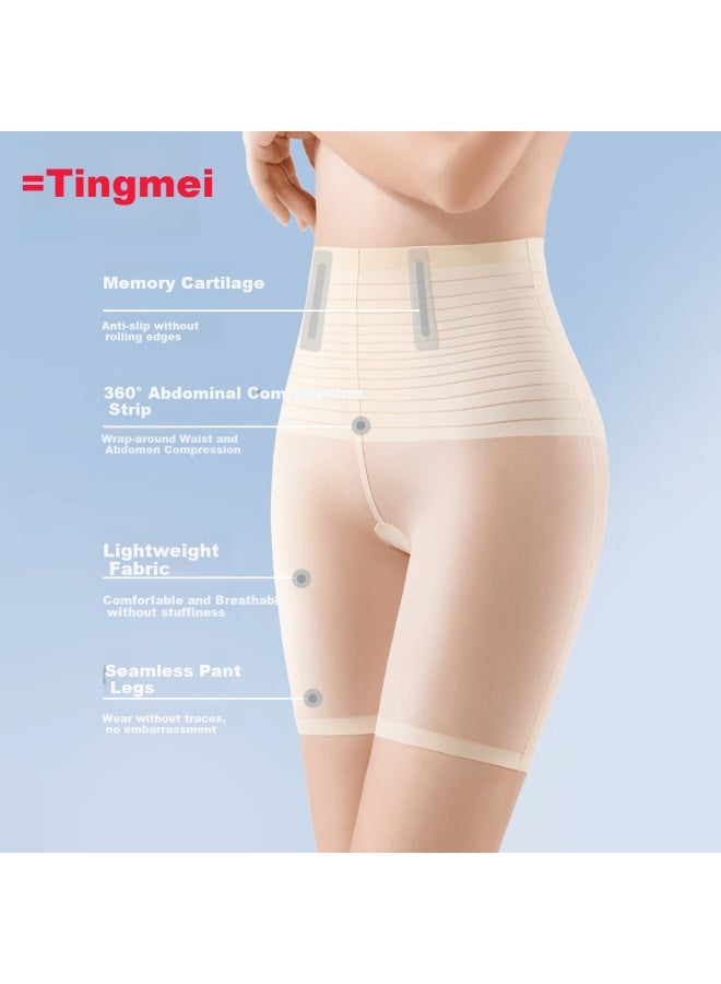 Gracewell Tummy Control Shorts, Powerful Belly Slimming Safety Shorts, Anti-exposure Summer Thin Style Lifting Postpartum Shaping High-waist Underwear For Wome - Image 2