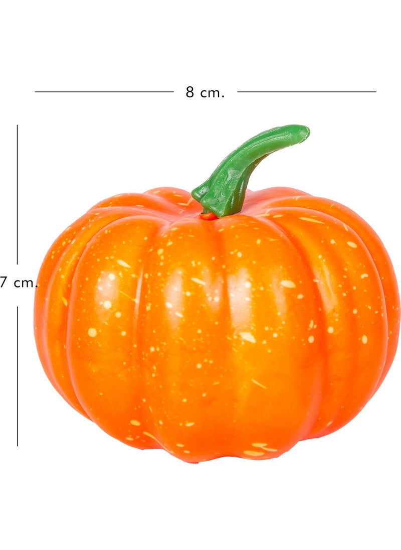 Herdekora Artificial Pumpkin Orange 8x7 Cm.  - Image 5