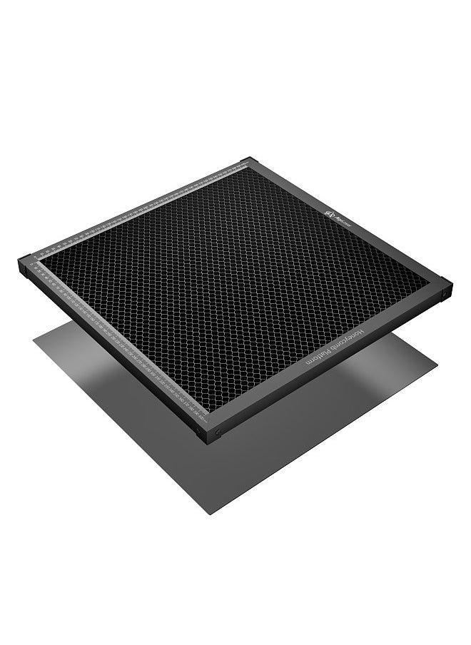 ALHP1.0 Laser Engraver Honeycomb Working Table All-metal Structure Aluminum Panel Board Platform with Measurement for CO2/Diode/Fiber Laser Engraving Machine and