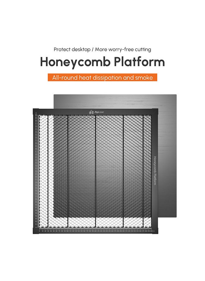 ALHP1.0 Laser Engraver Honeycomb Working Table All-metal Structure Aluminum Panel Board Platform with Measurement for CO2/Diode/Fiber Laser Engraving Machine and