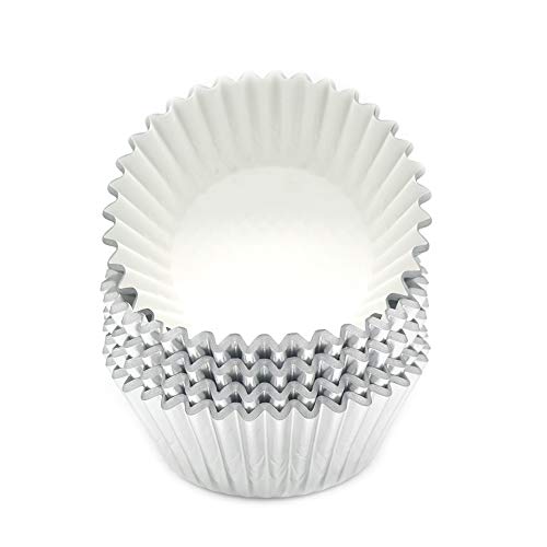 Mombake Standard Silver Foil Cupcake Liners Muffin Baking Cups for Party and More, 100-Count - Image 2