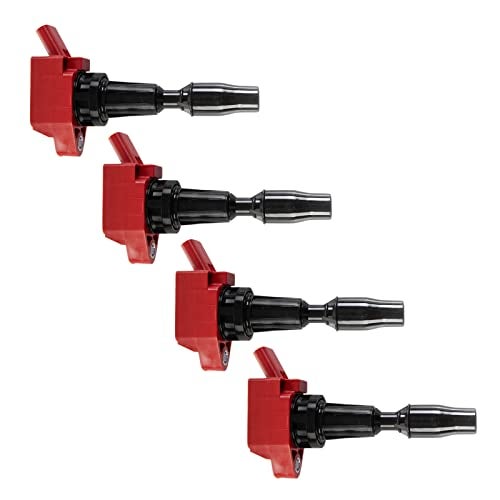 TRQ Ignition Coil Set Compatible with 19-21 Genesis 15-21 Hyundai 16-21 Kia - Image 1