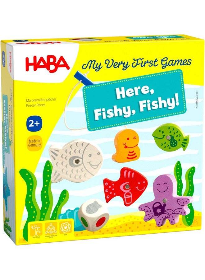 هابا أولى ألعابي - هنا لعبة صيد السمك المغناطيسية Fishy Fishy! للأطفال من سن 2+ | صنع في ألمانيا | ألعاب للأطفال الصغار | ألعاب صيد السمك | ألعاب تعليمية | ألعاب ما قبل المدرسة - Image 1