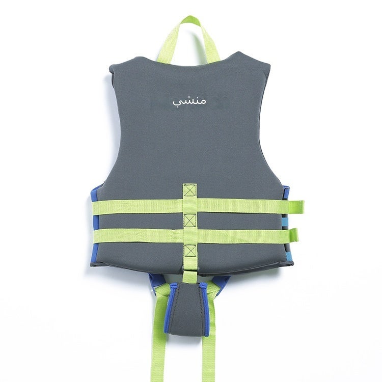 Manshiqi Kids Swim Vest - Blue Print for Learning to  Swim - Image 3