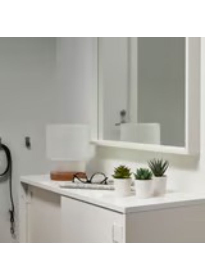 Artificial potted plant with pot in outdoor Succulent 6 cm 3 pack - Image 4