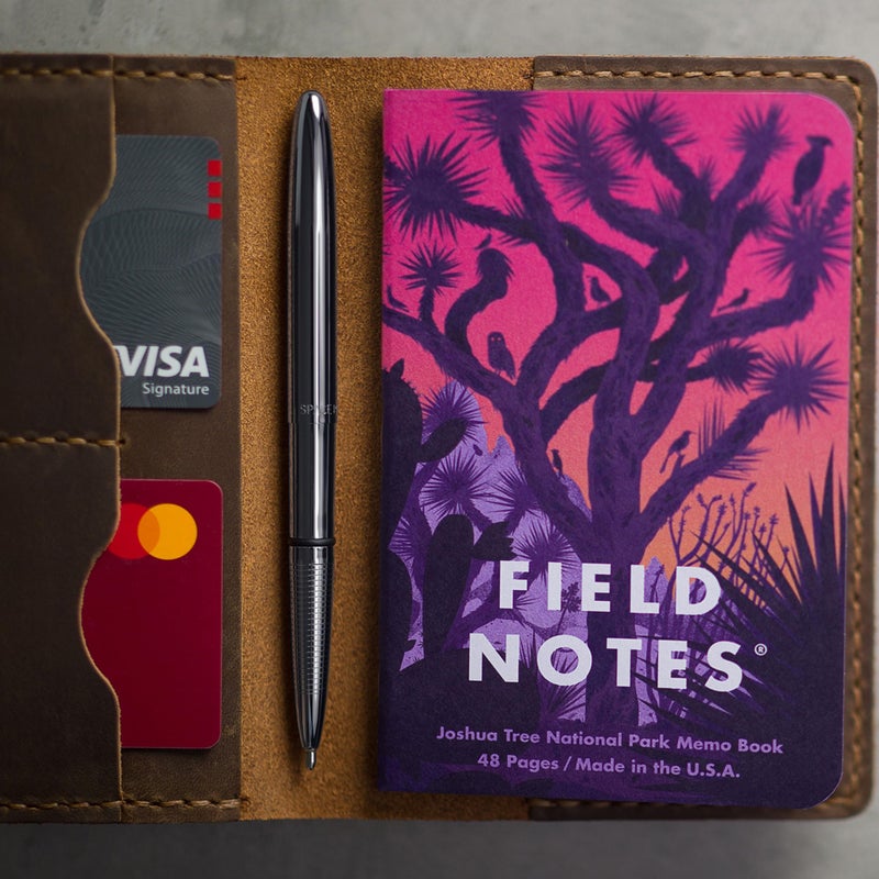 Fisher Space Pen Dark Matter Black Titanium Nitride Bullet Pen, Ballpoint, Brass, Black Ink, Gift Box - Image 3