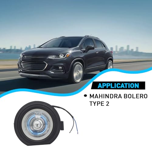 UNO Minda Ff-5002Gm Fog Light-Black Rim-Blue Bulb For Mahindra Bolero Refresh (Type 3, Halogen) - Image 5