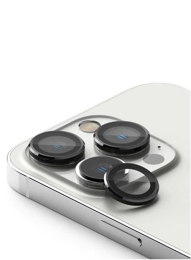 PROMASS Camera lens protector for iPhone 15 pro max Tempered glass metal individual ring cover - Image 2