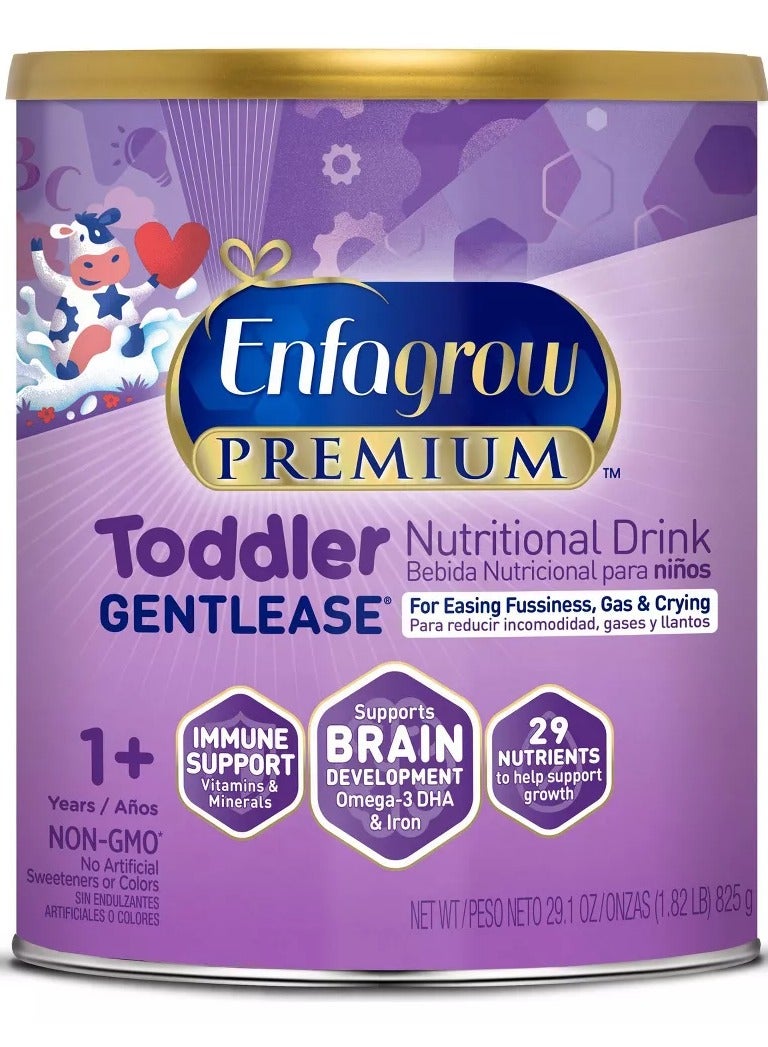Enfamil Premium, Toddler Gentlease Nutritional Drink, 1+ Years, 29.1 oz - Image 1
