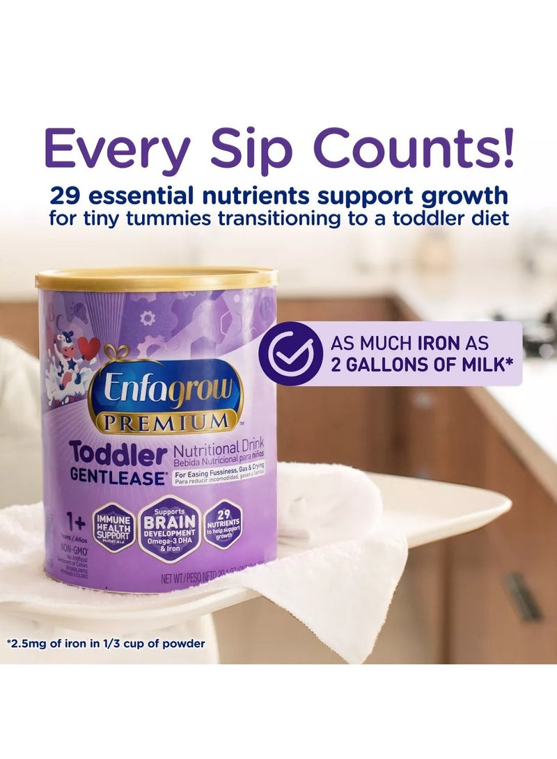 Enfamil Premium, Toddler Gentlease Nutritional Drink, 1+ Years, 29.1 oz - Image 4
