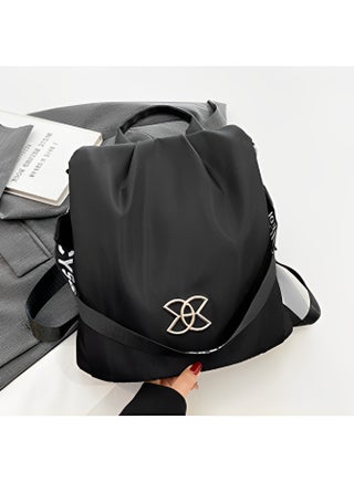 Women's Backpack Purse PU Leather Anti-theft Casual Shoulder Bag Fashion Ladies Satchel Bags Waterproof Nylon Lightweight Shoulder Bag - view 2