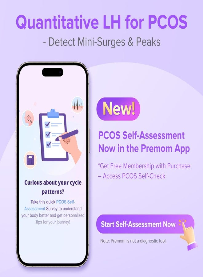 Premom Quantitative Ovulation & Pregnancy Test Kit with Sperm Friendly Fertility Gel: 25 LH + 5 HCG Strips + 2 Pee Cups + 2oz Fertility Gel | Accurate LH Tracking | pH Balanced | Works with Premom App - Image 4