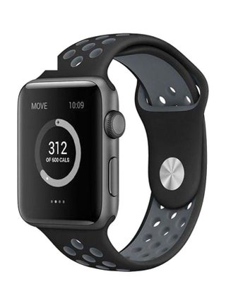 Smart Wrist Band For Apple And Nike Series Watch 42mm Black/Grey - pzsku/ZC445F9098BA6315E3941Z/45/_/1693891882/76a98b06-75bd-4074-af47-e8cb5e141ee1