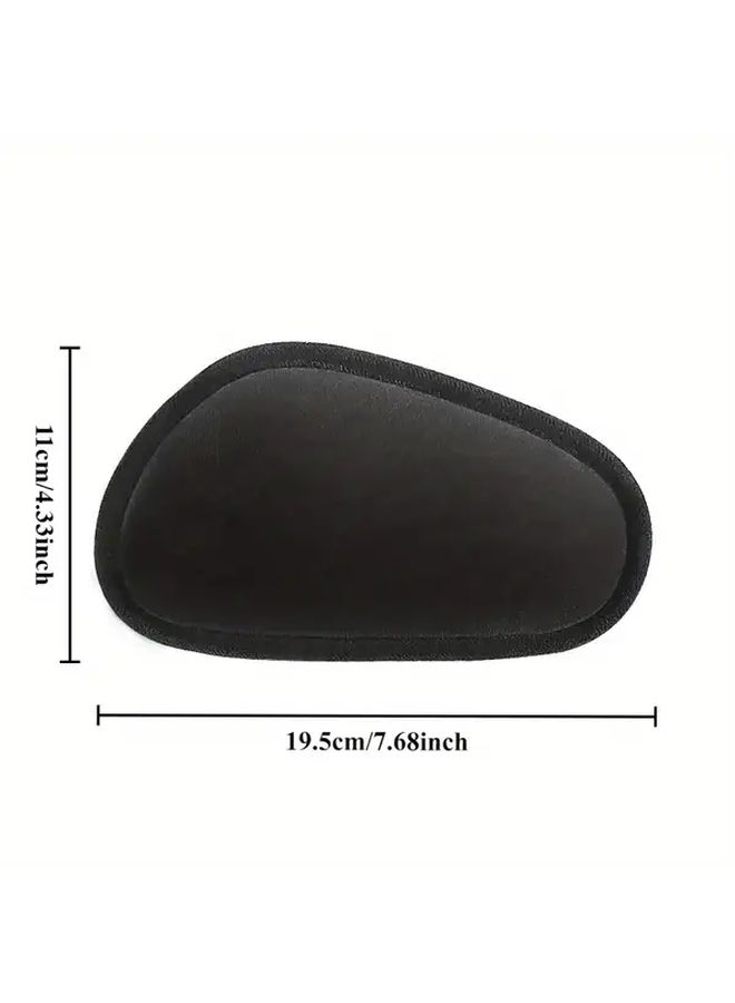 Black Auto Interior Knee Pads Leg Pads Door Armrest Center Console Elbow Support - Image 3