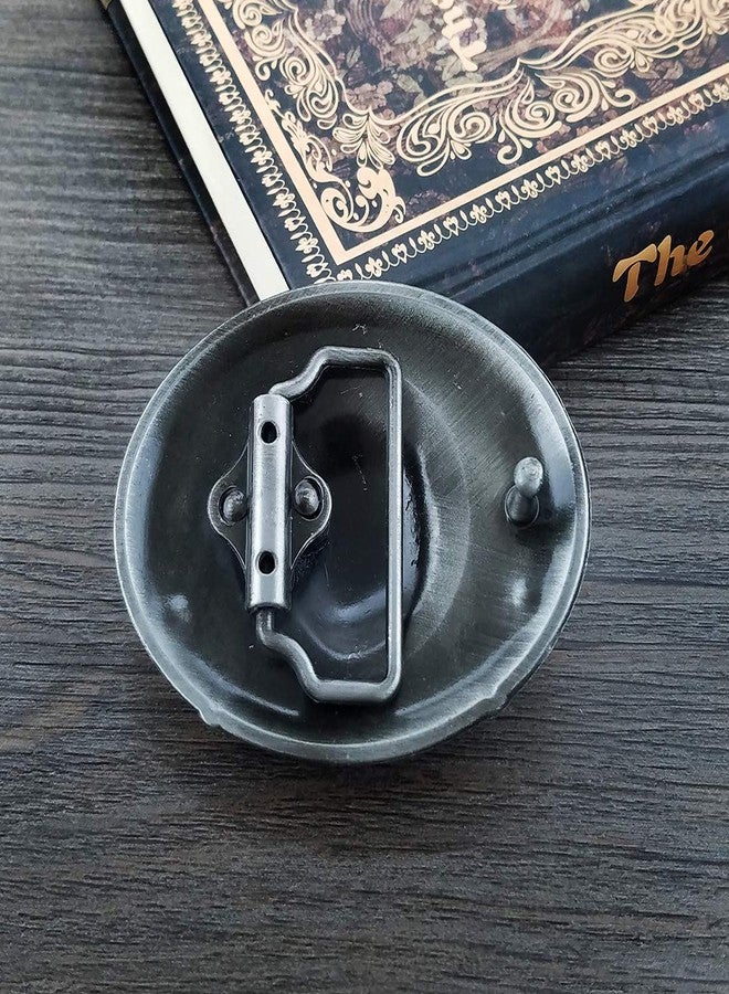 YOQUCOL QUKE Vintage Howling Wild Wolf Belt Buckle Western Cowboy 3D Hunting Wolf Head Belt Buckle - Image 4