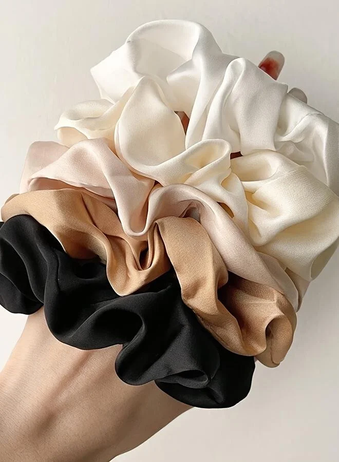 Take Two Set of 5 - Solid Hair Scrunchies