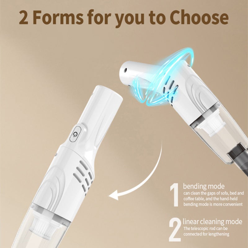 Car Vacuum Cleaner Cordless Handheld Car Vacuum Cleaner Powerful Suction with Cleaning Brush for Car Home - Image 2