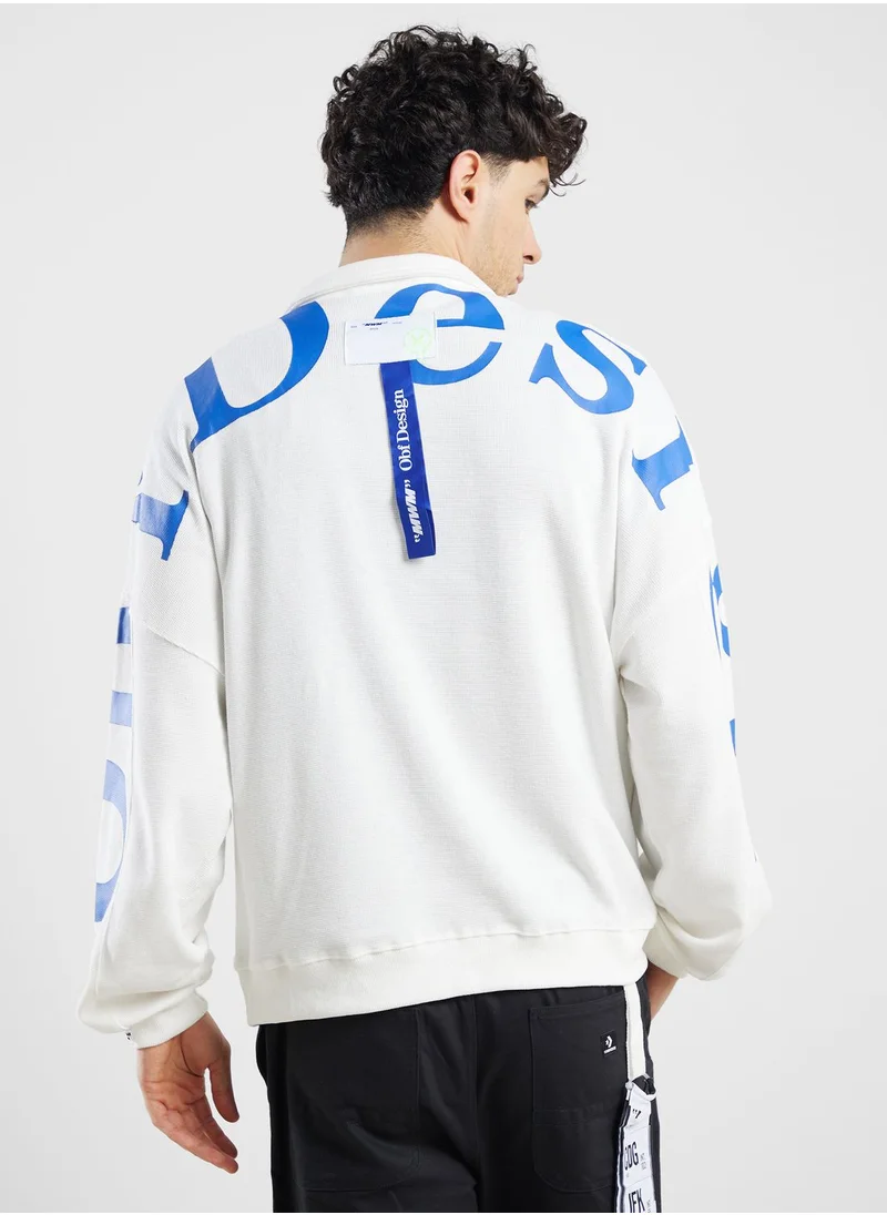 mod wave movement Capsule Sweatshirt