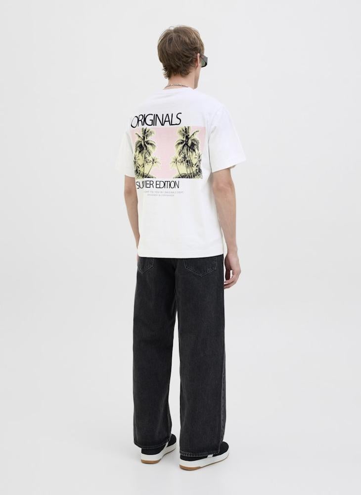 JACK & JONES Jortavira Pop Crew Neck T-Shirt  - Image 2