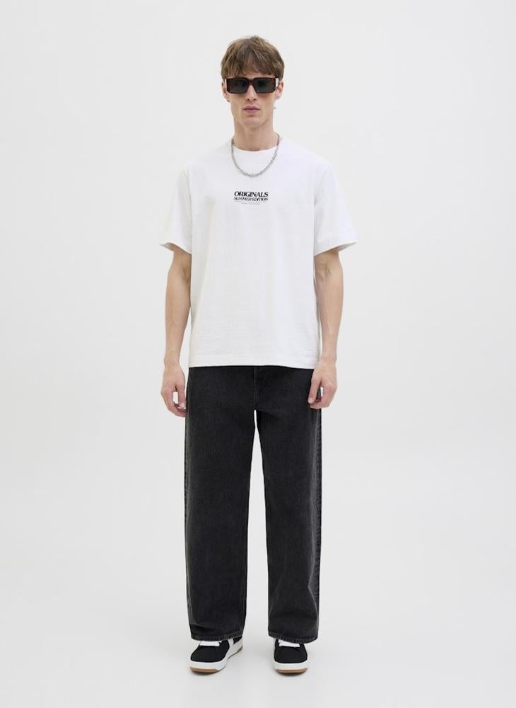 JACK & JONES Jortavira Pop Crew Neck T-Shirt  - Image 4