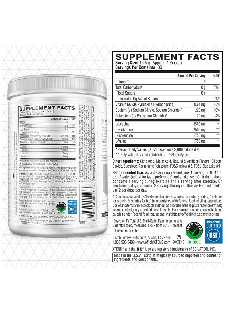 SCIVATION XTEND Original BCAA Powder Smash Apple 30 Servings  - Image 2