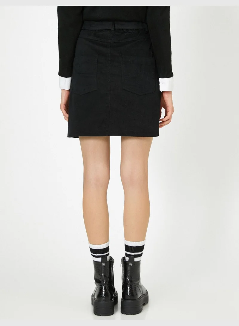 KOTON Pocket Detailed Skirt