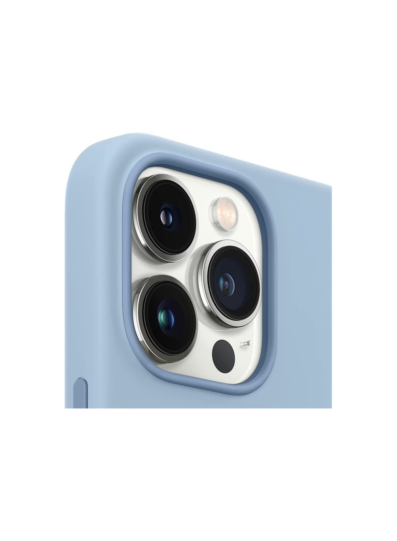 حافظة سيليكون واقية متوافقة مع آيفون 14 برو ماكس غلاف مطاطي سائل ناعم مضاد للصدمات مضاد للخدوش مضاد لبصمات الأصابع مضاد للسقوط غلاف رفيع لآيفون (لآيفون 14 برو ماكس) - Image 3