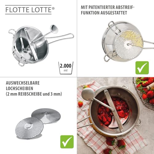 GEFU Stainless Steel Food Mill FLOTTE LOTTE - Image 4