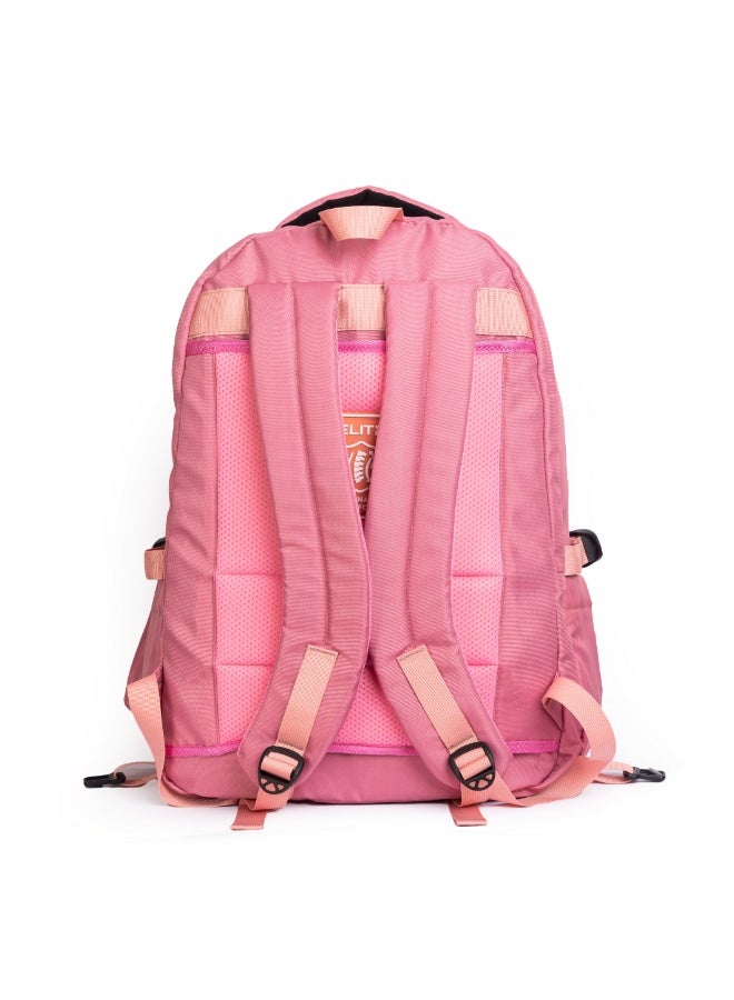 Elite Bags ELITE School Backpack with Trolley Sleeve, Laptop Compartment, 3 Compartments, Detachable Pouch, Spinal Comfort - VIOLET GS 665 - Image 4