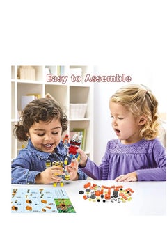XiuWoo 96 pcs  My Singing Monsters Combination Educational Fun Collectible Action Figure Set Building Blocks Toy  - Image 4