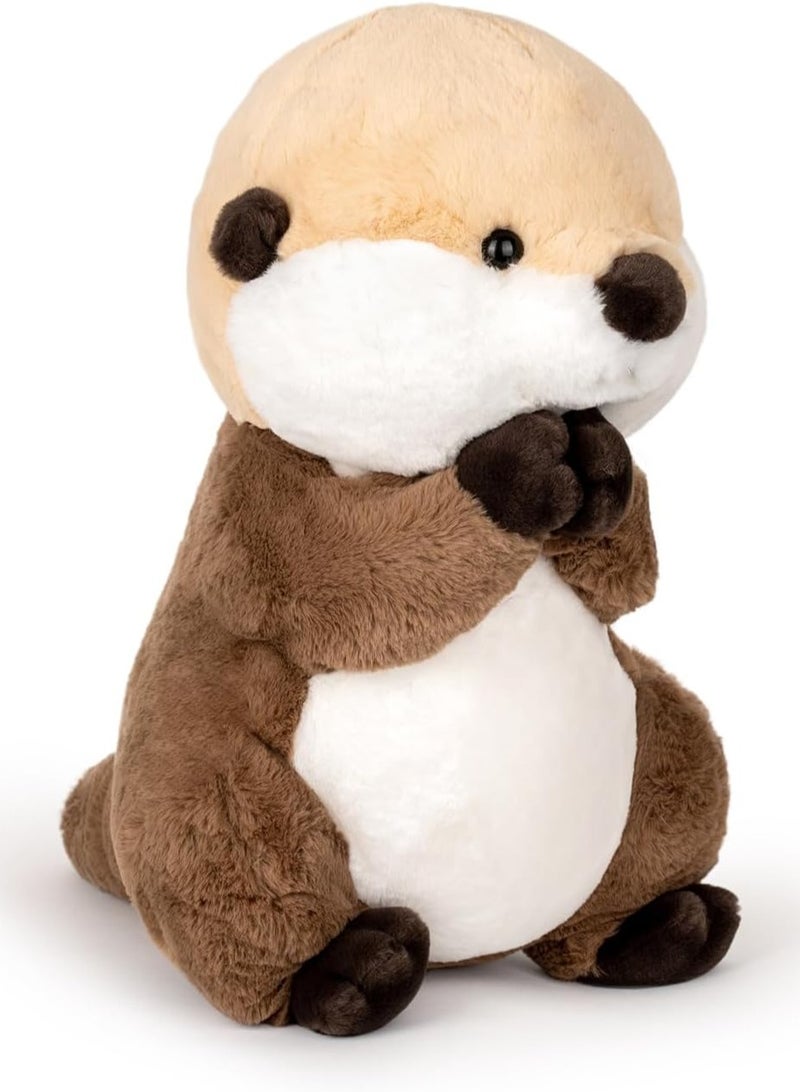 SYOSI Plush Toy Otter Stuffed Animals Otter Plush Cute Sea Soft Otter Plushie Toy Christmas Birthday for Kids Children Girls Boys 25cm - Image 1