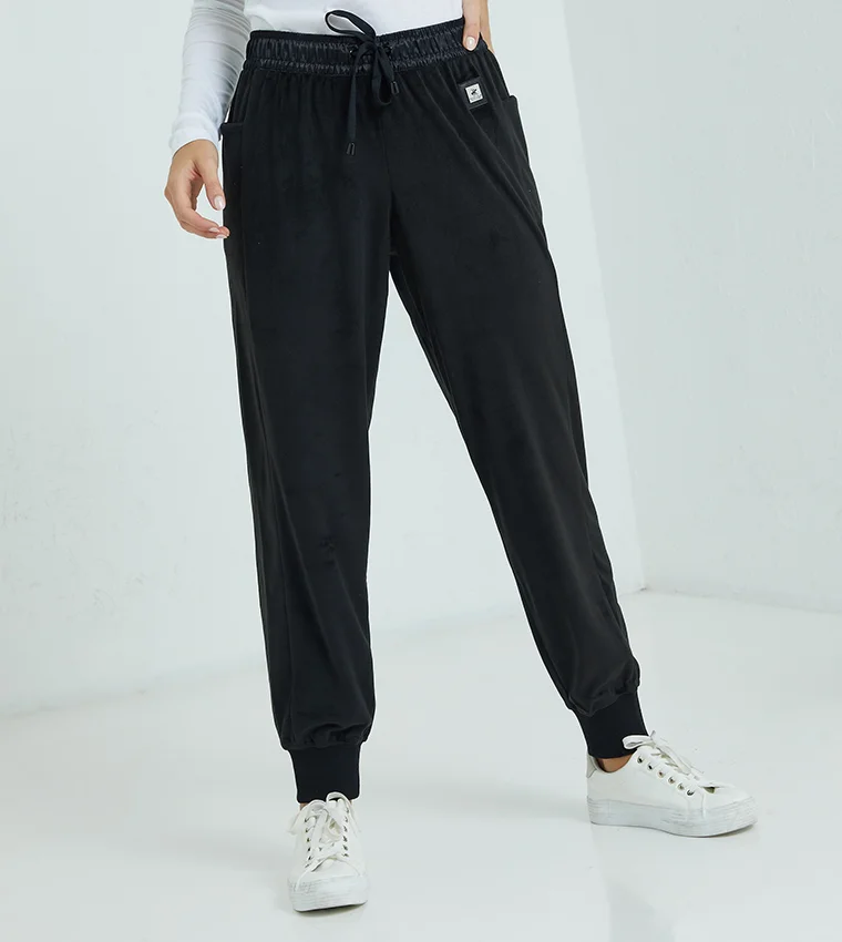 Beverly Hills Polo Club Super Soft Velour Jogger