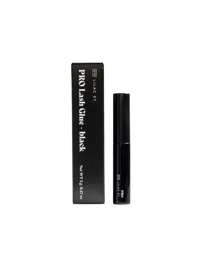 Lilac St. Lilac St Pro Lash Glue Long Lasting & Fast Drying Lash Application Mini Mascara Wand Applicator Latex Free Vegan & Cruelty Free Black  - Image 1