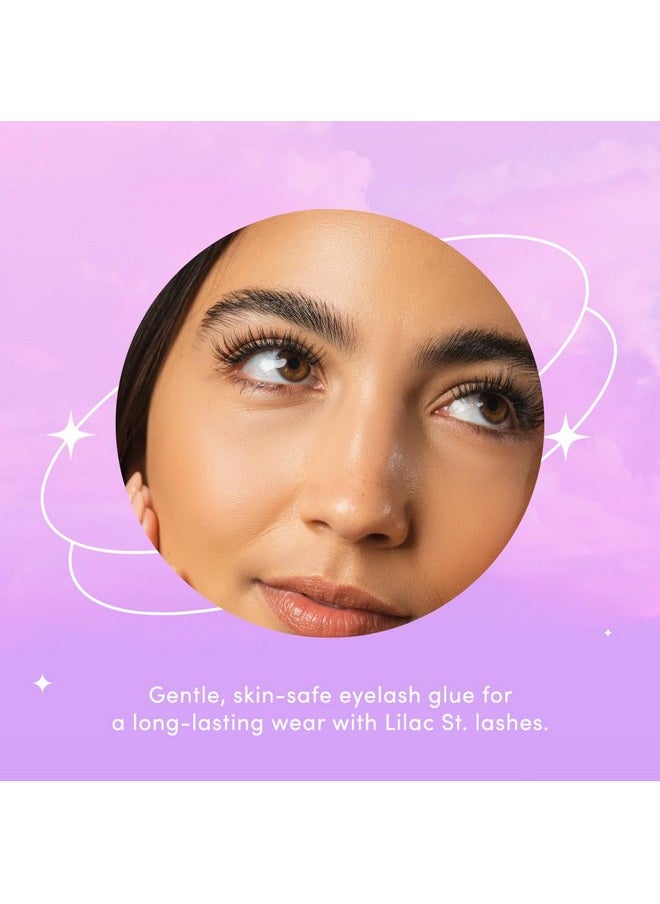 Lilac St. Lilac St Pro Lash Glue Long Lasting & Fast Drying Lash Application Mini Mascara Wand Applicator Latex Free Vegan & Cruelty Free Black  - Image 5
