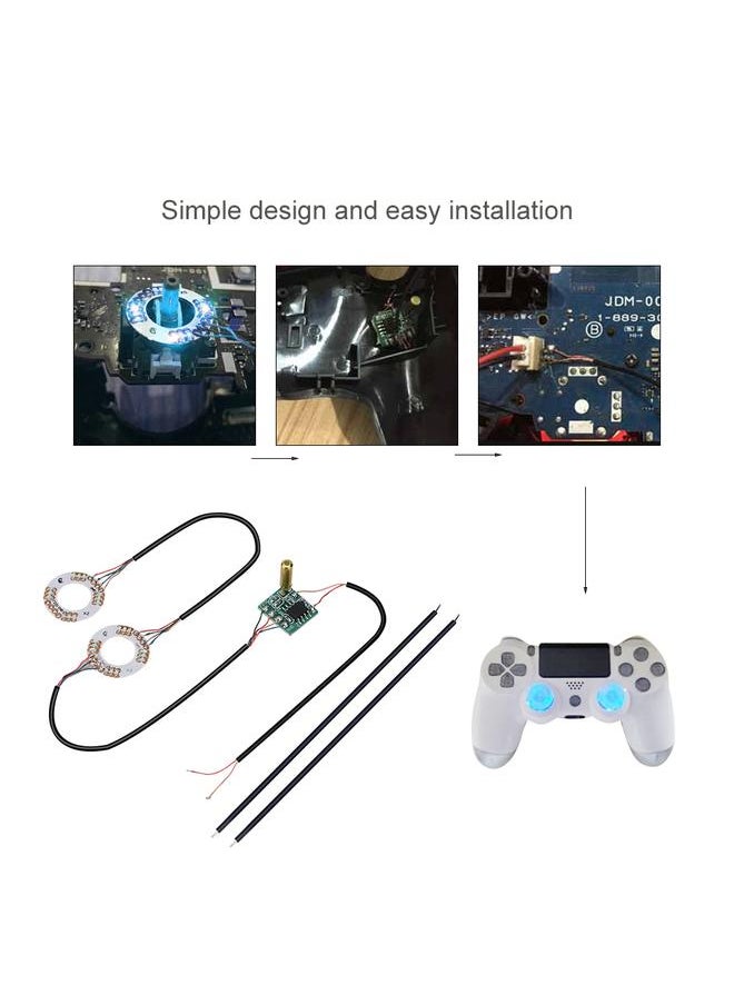 Thoraya - 7 Color LED Light Thumb Sticks Mod Thumbstick Caps LED Light Analog Thumb Sticks (For Xbox One) - Image 1