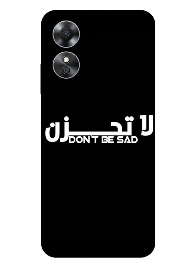 EYE CATCH Printed Protective Case Cover For Oppo A17  -  Don't Die Before You're Dead - Image 1