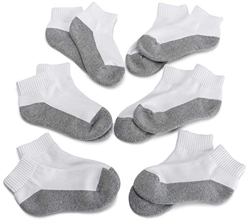 Jefferies Socks Big Boys' Seamless-Toe Quarter Athletic Socks (Pack of 6) - Image 4