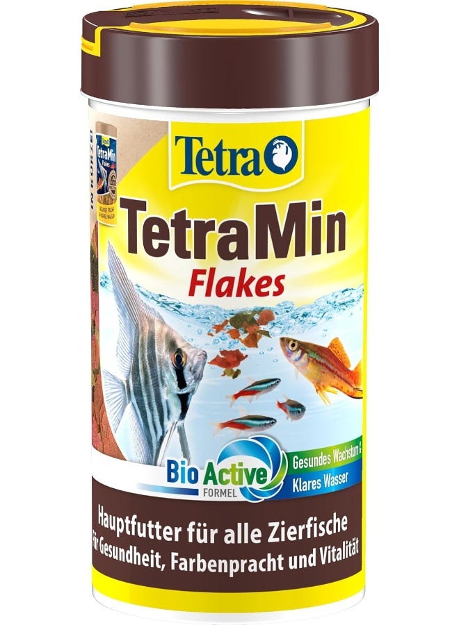 Tetra Min Flake Fish Food 250 ml - Image 1