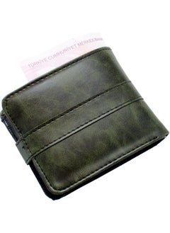 Apera Tr-91 Full Size Snap Fastener Leather Men's Wallet, 15 Card Holder, Double Money Compartment  - Image 3