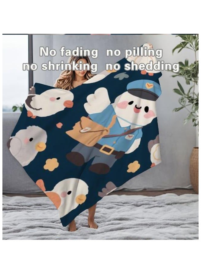 general Flannel thin blanket (warm and comfortable, suitable for sleep, gaming, dust removal and sandproof) 150cm*200cm - 408 - Image 1