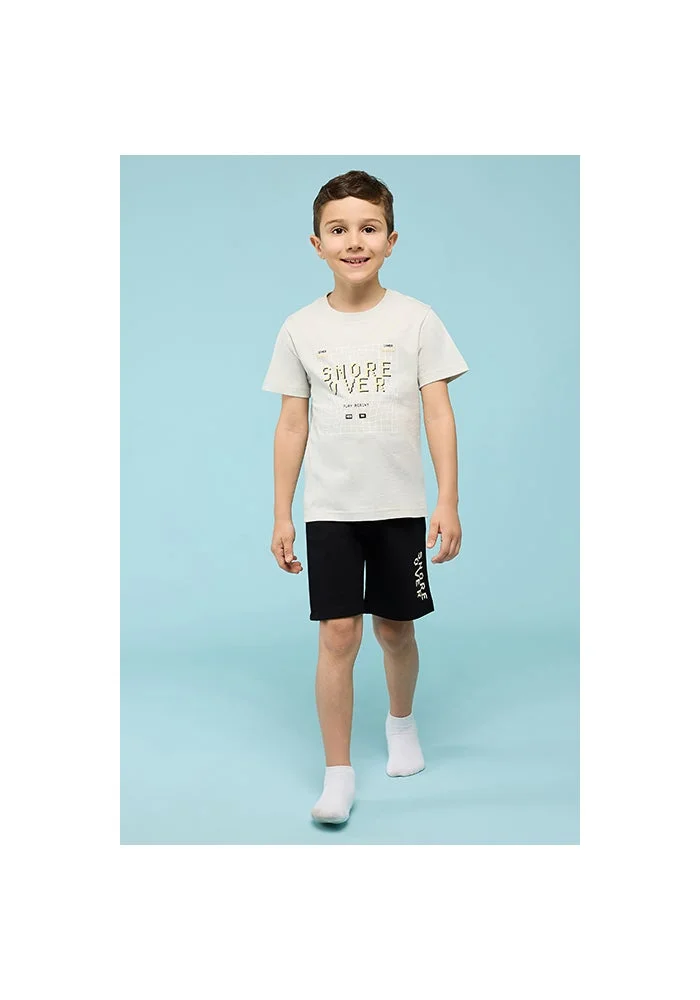 أر أند بي Printed Shorts Pyjama Set