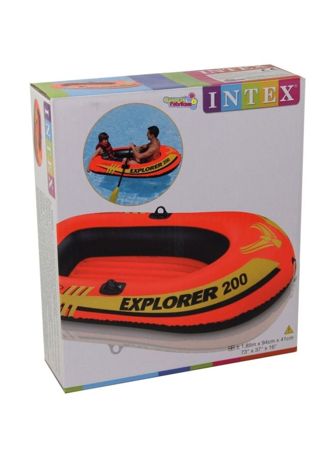 INTEX Explorer 200 Boat - Image 5