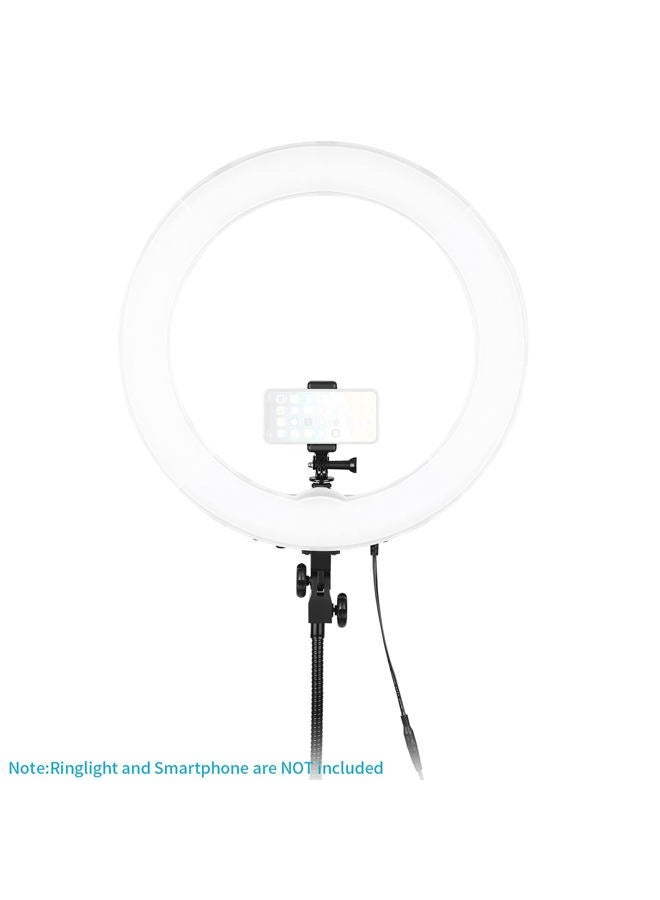 Neewer Phone Holder / Hot Shoe Mount Adapter Kit Compatible with Action Camera GoPro Hero 11 10 9 8 7 6 5, DJI OSMO Action/Action 2, iPhone13 Pro Max, Samsung, Attaching on DSLR Camera or Ring Light - Image 5