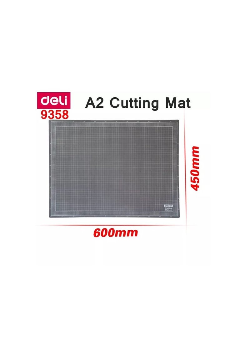 Deli Double Sided Self-Healing A2 Cutting Mat  - Image 1