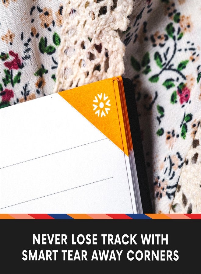 Notsu To Do List Notebook 2-Pack | Minimalist Planner with To-Do Checklist, Dot Grid, Notes sections. 100 Undated Pages, Thick Paper 120 gsm, A5 Size 5.8" x 8.3", Black - Image 2